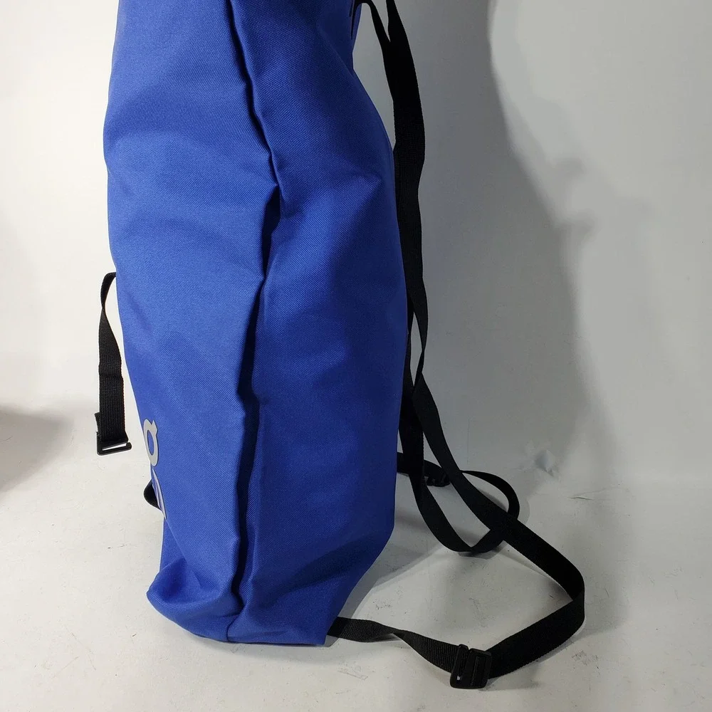 On Cloud Running Backpack Blue Sports Gym Bag Drawstring Adjustable 21x14